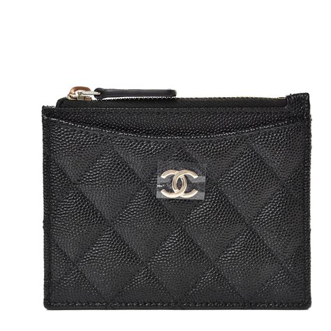 chanel pouch with card holder|fashionphile chanel caviar card holder.